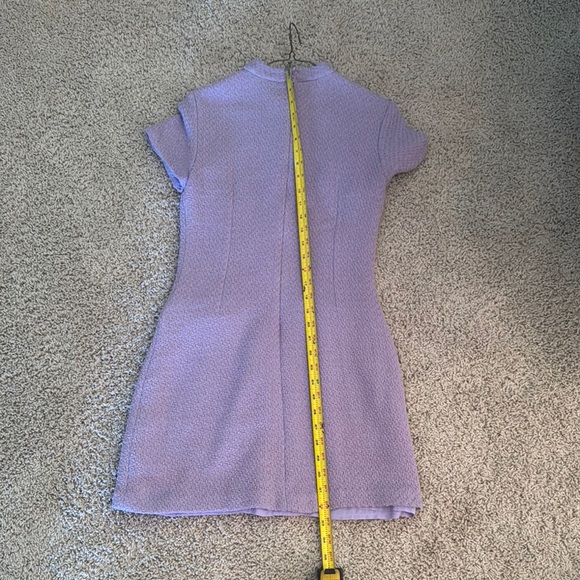 ZARA Chic Lavender Mod Dress - Picture 5 of 6